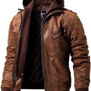 Leather jacket