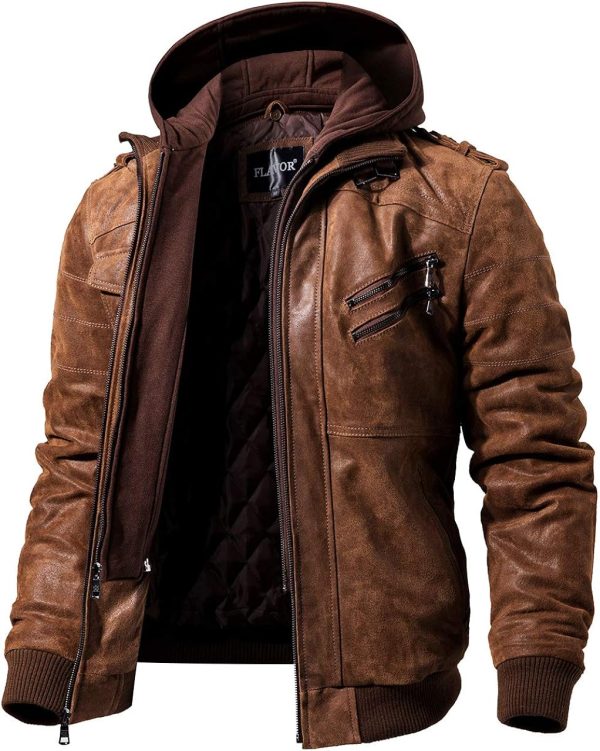Leather jacket